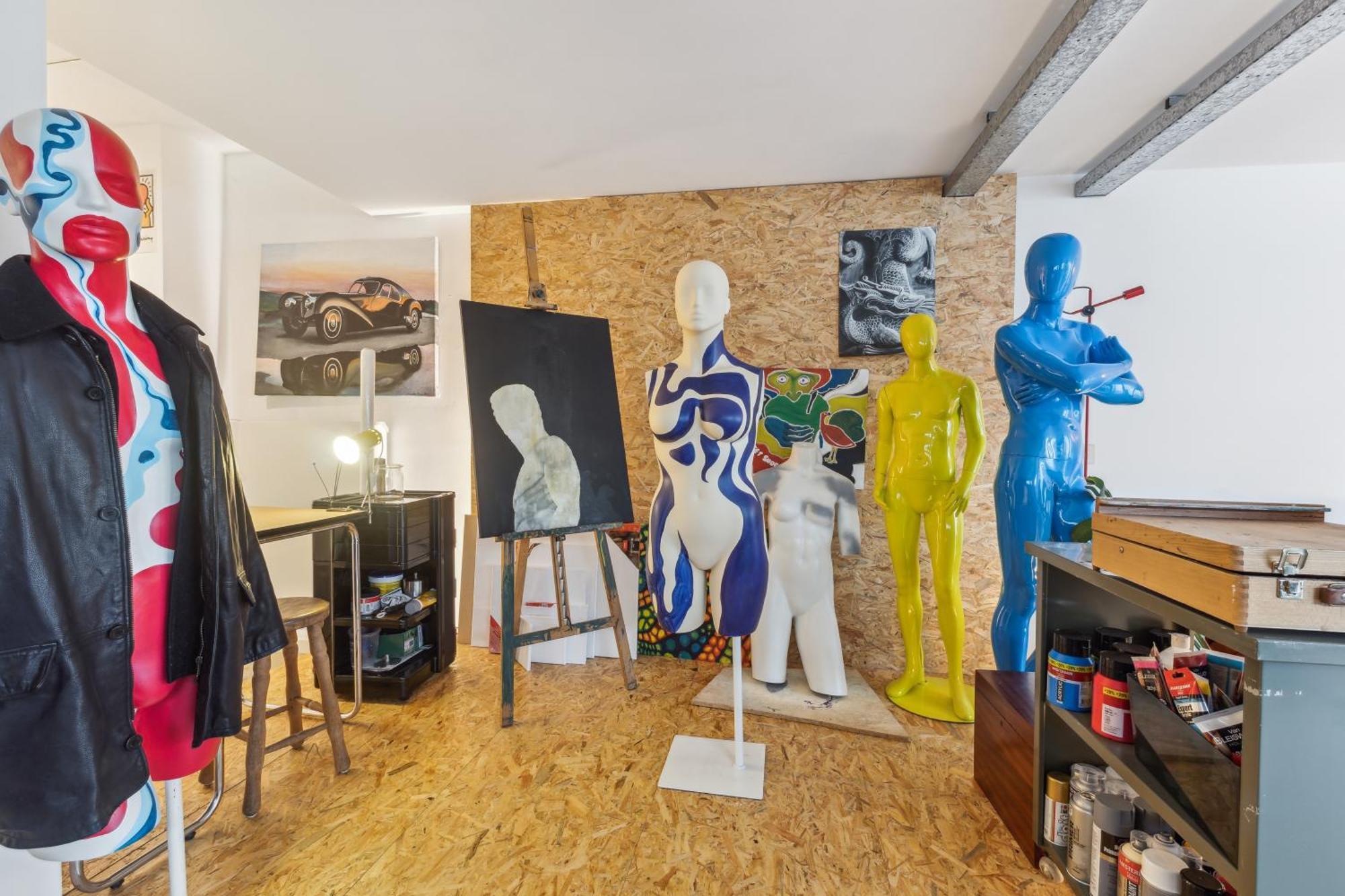 Cosy Art Studio Near Station With Bikes And Garden Gent Exterior foto